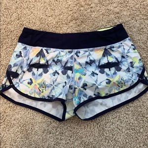 Ivivva colorful patterned speedy shorts (size 14)